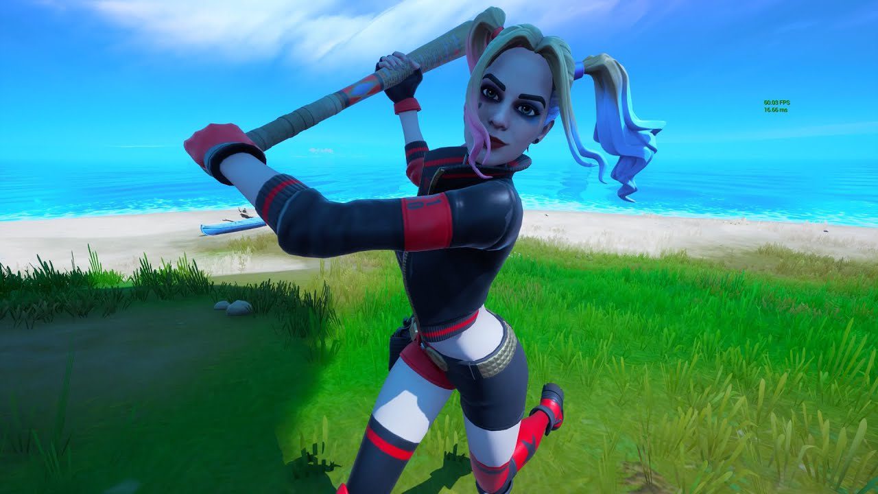 fortnite - rebirth harley quinn skin