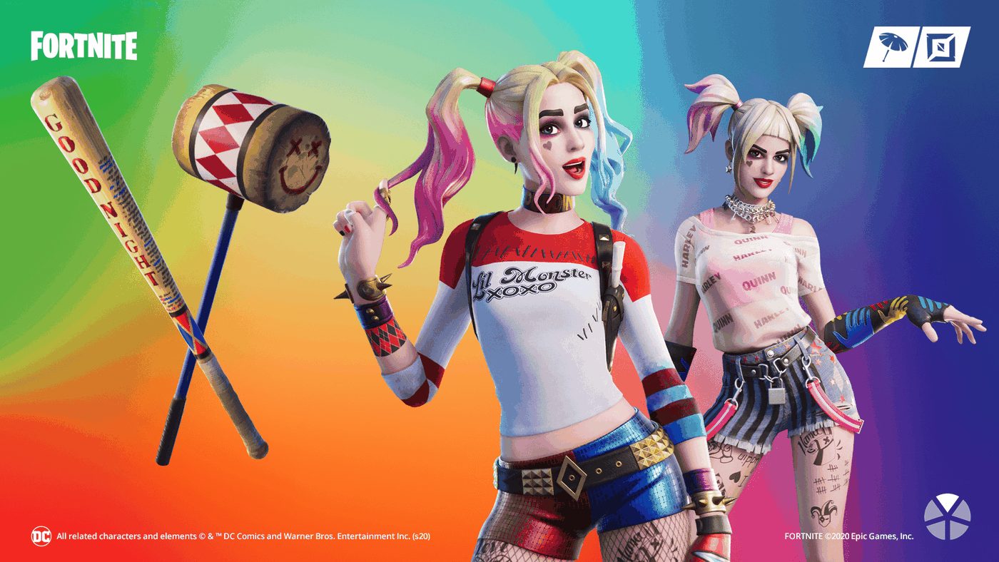 fortnite - rebirth harley quinn skin